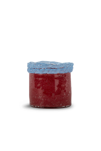 Ljuslykta Lara Vinröd - Höjd 10cm