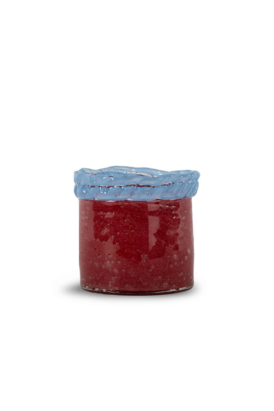Ljuslykta Lara Vinröd - Höjd 10cm
