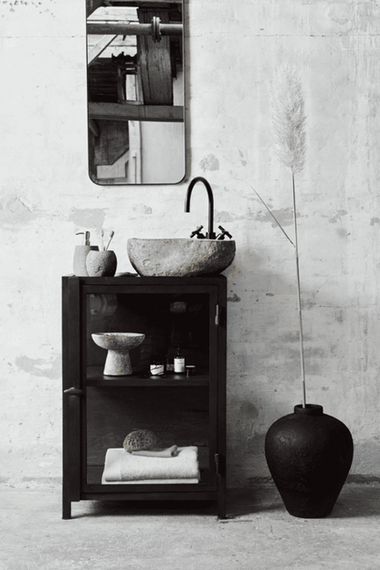 Urna 32x40cm - Luna - Svart
