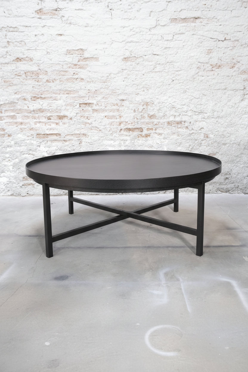 Soffbord Ø90cm - Jaboulet - Svart