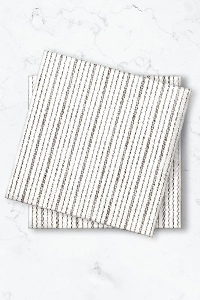 Kaffeservett 50-pack - Rand - Brun