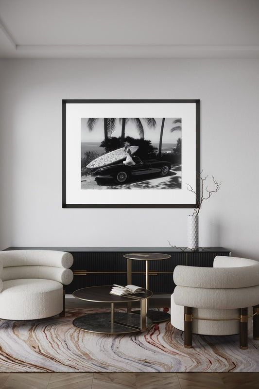 Tavla 75x95cm - Surfin' California