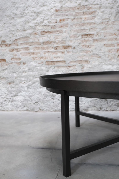 Soffbord Ø90cm - Jaboulet - Svart