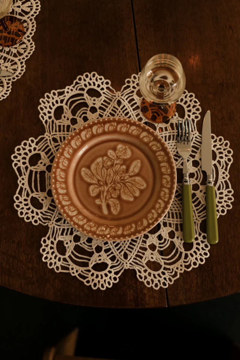 Tallrik Ø21cm - Rose - Rost