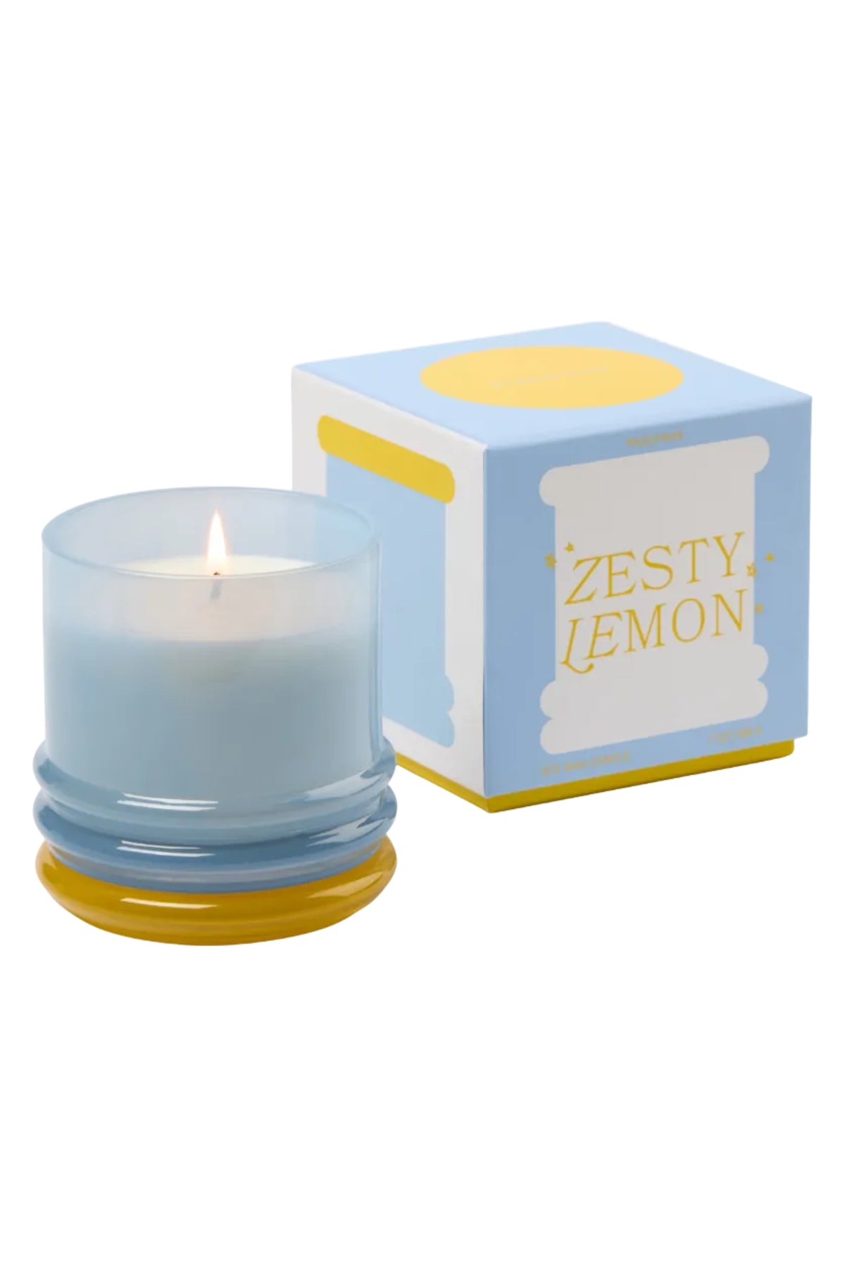 Doftljus - Stacked - Zesty Lemon - Blå/Gul