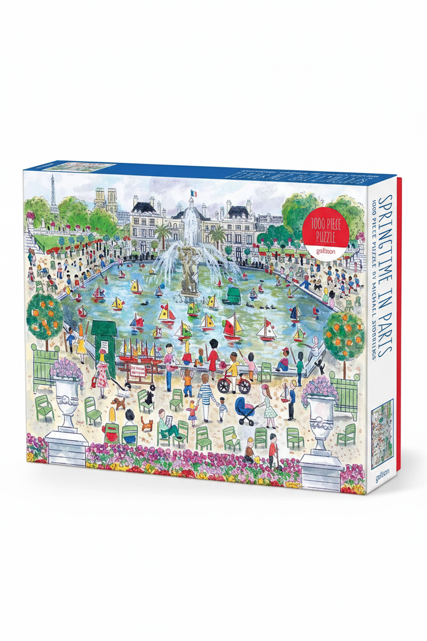 Pussel 1000 Bitar - Springtime in Paris