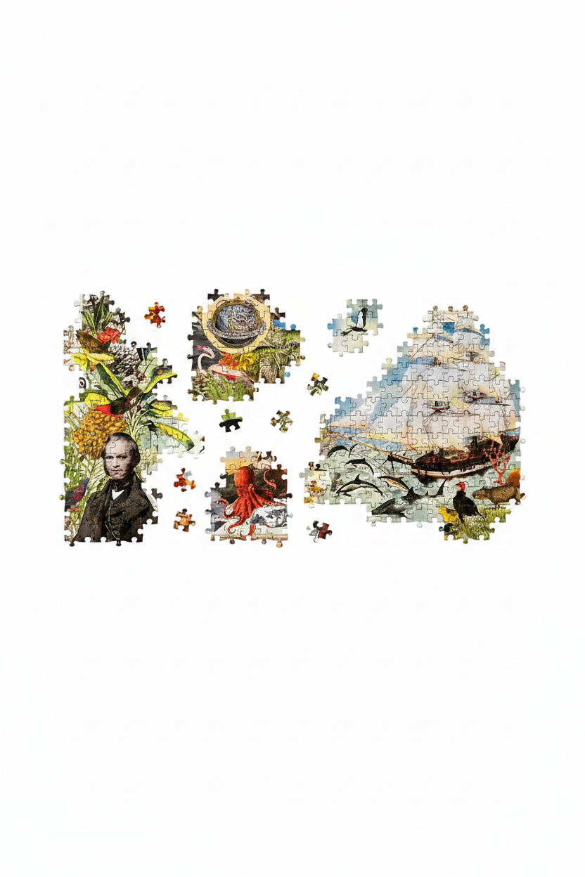 Pussel 1000 Bitar - Charles Darwin's Voyage
