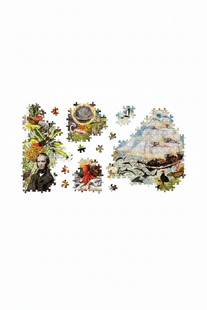 Pussel 1000 Bitar - Charles Darwin's Voyage