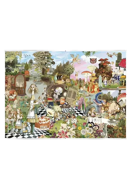 Pussel 1000 Bitar - Alice's Adventures