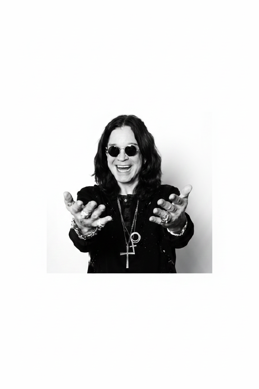 Tavla 50x50cm - Ozzy Osbourne