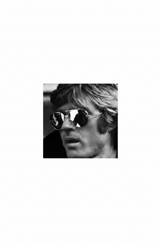 Tavla 50x50cm - Robert Redford - Solglasögon