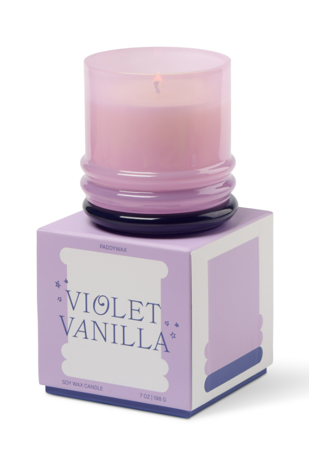 Doftljus - Stacked - Violet Vanilla