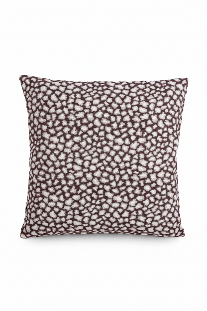 Kuddfodral 50x50cm - Leo - Bordeaux