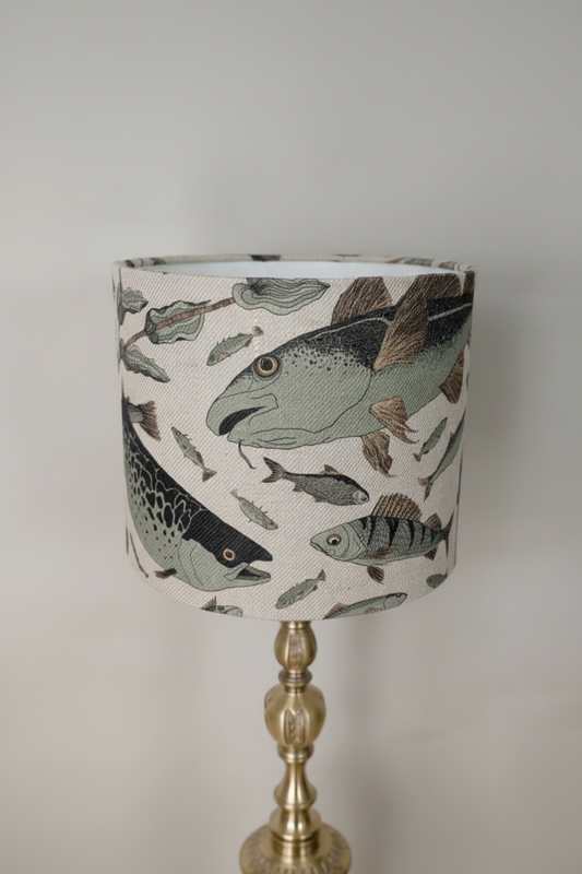 Lampskärm Ø25cm - HavsLiv - Sjögrön
