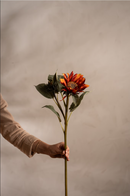 Solros - 74cm - Orange
