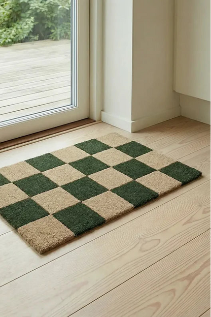 Dörrmatta 60x90cm - Skogsgrön/Natur