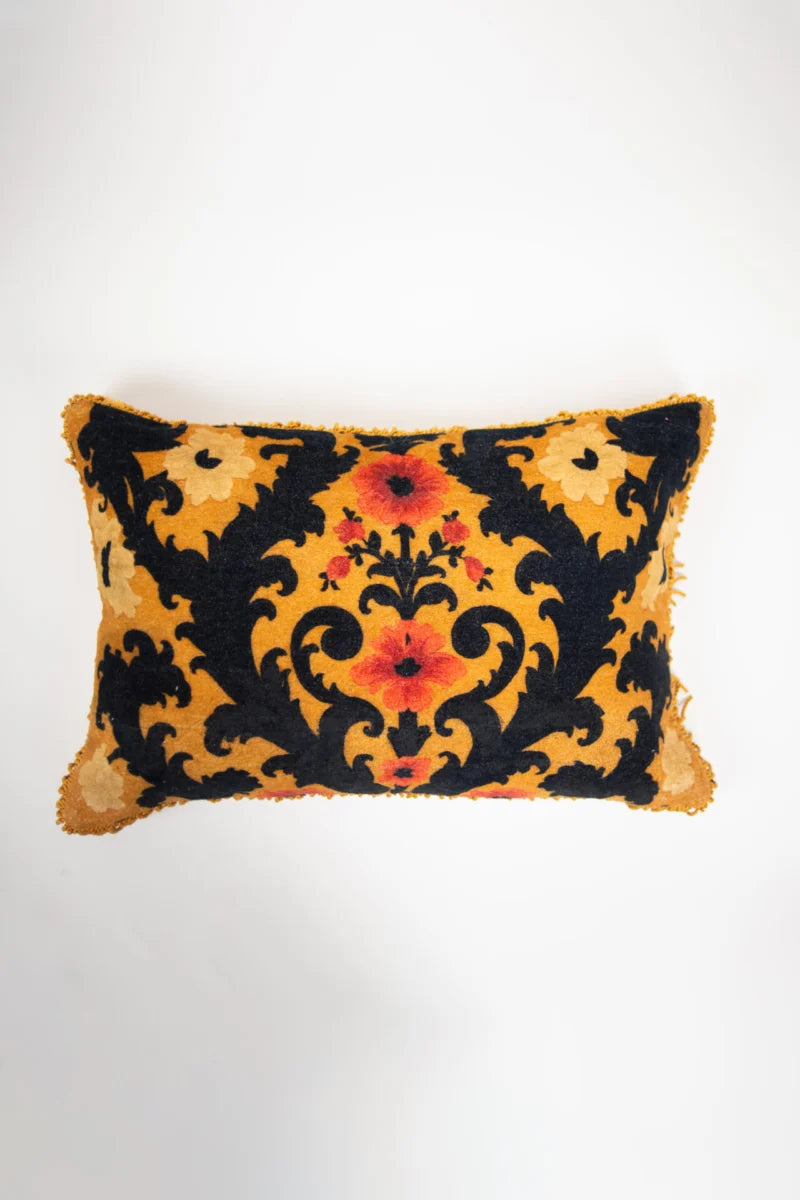 Kuddfodral 40x60cm - Rosetta - Gul