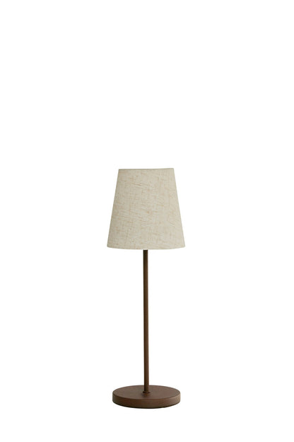 Bordslampa 37cm - Portabel - Kaffe