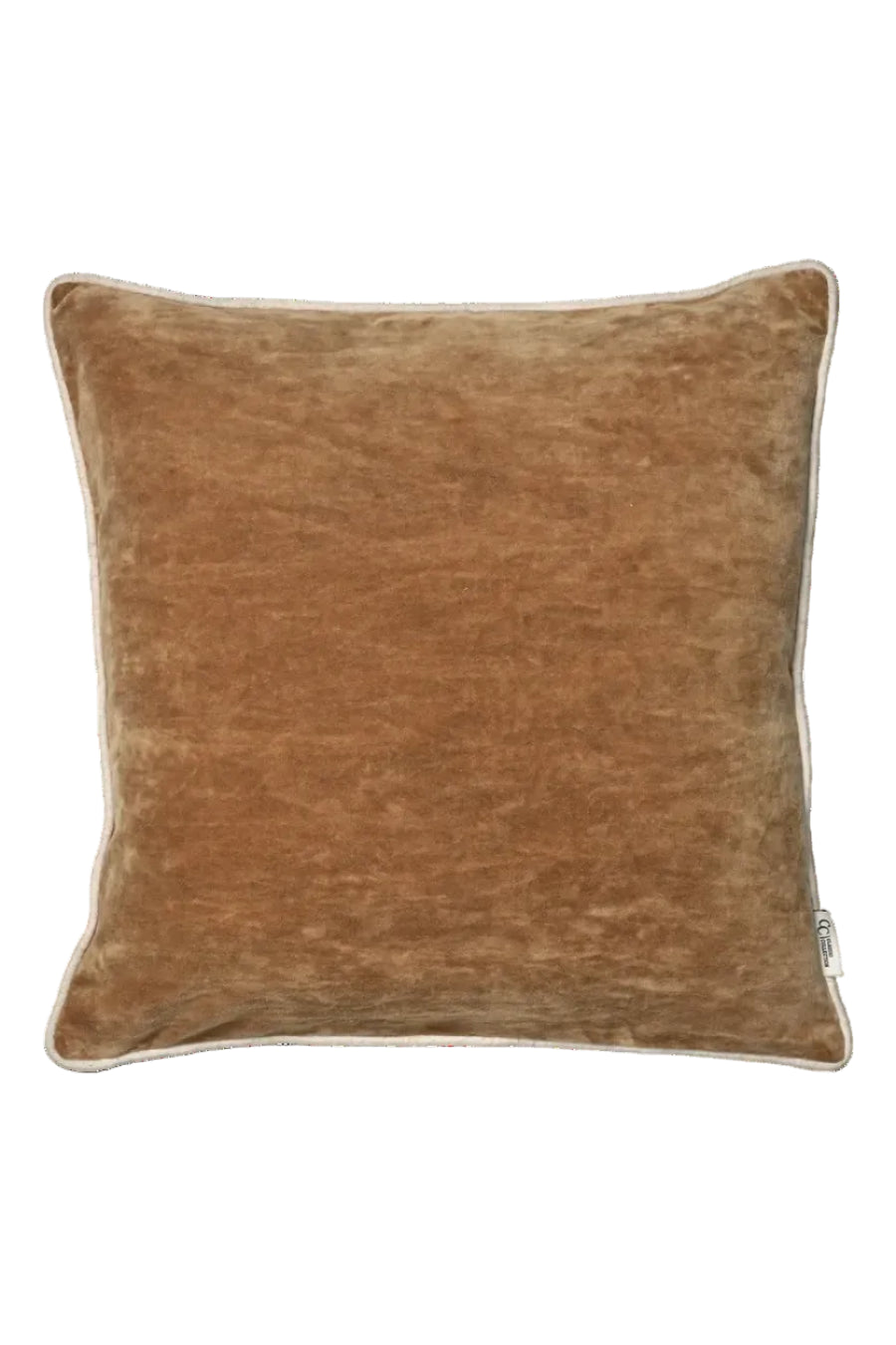 Kuddfodral 50x50cm - Velvet - Stonewash Gold