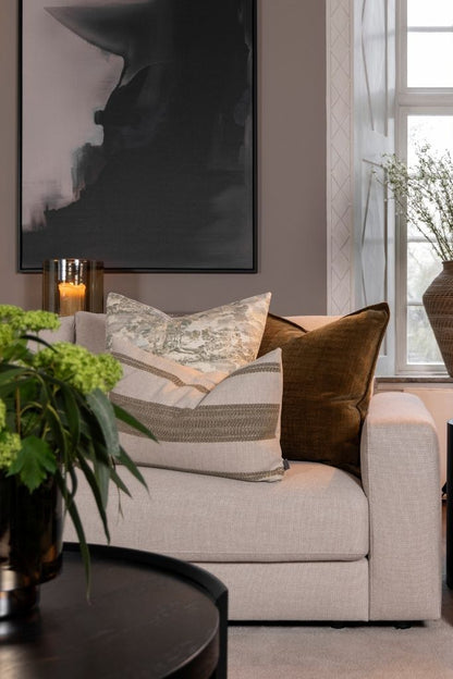 Kuddfodral 60x60cm - Gabby Camel - Brun