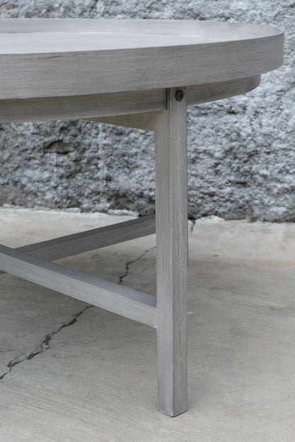 Soffbord Ø90cm - Jaboulet - Grå