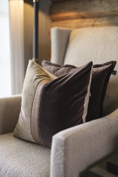 Kuddfodral 50x50cm - Arthur - Brun