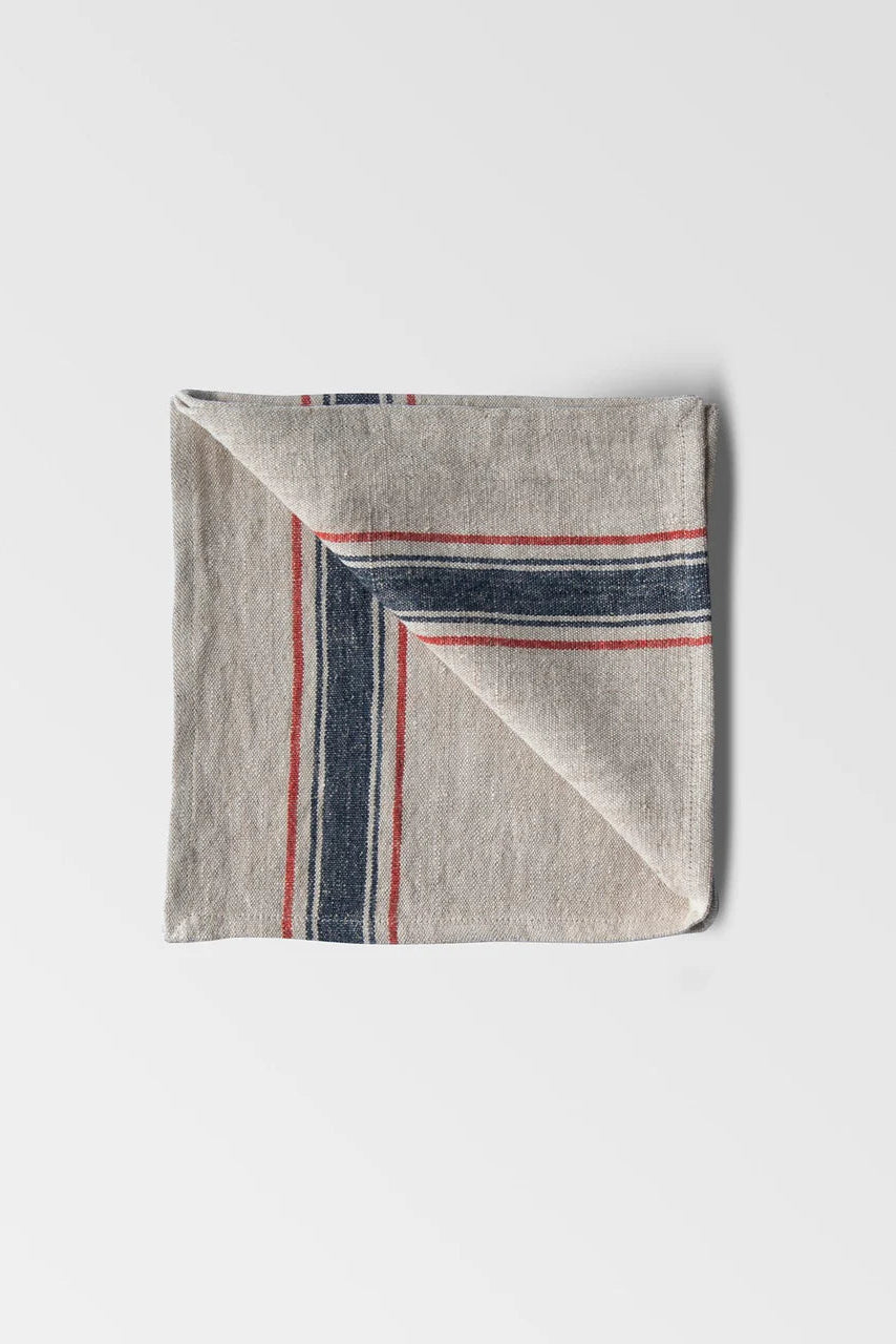 Linneservett - Astrid - Navy