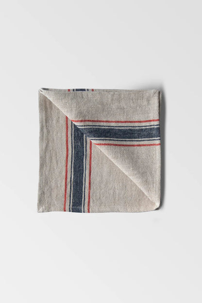 Linneservett - Astrid - Navy