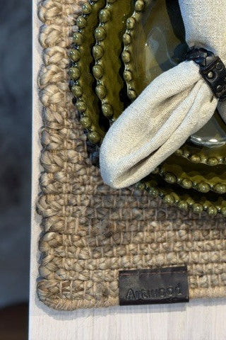 Tablett 50x37cm - Hemp - Natur