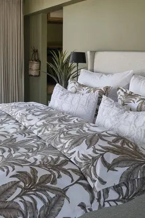 Bäddset 230x220cm - Palmblad- Halvor Bakke