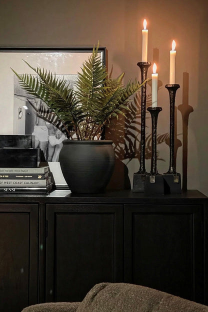Ljusstakar 3-set - Candela - Antique Bronze