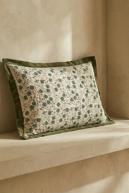 Kuddfodral 40x60cm - Daisy - Grön
