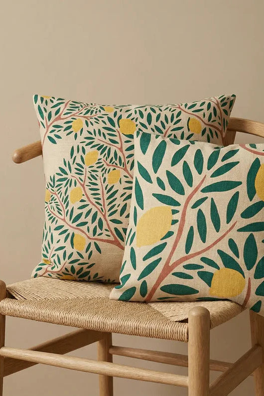 Kuddfodral 50x50cm - Lemon Garden