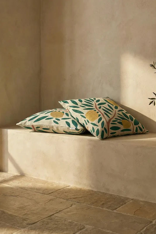 Kuddfodral 50x50cm - Sunny Citrus