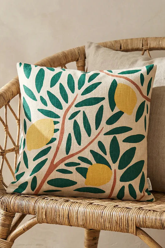 Kuddfodral 50x50cm - Sunny Citrus