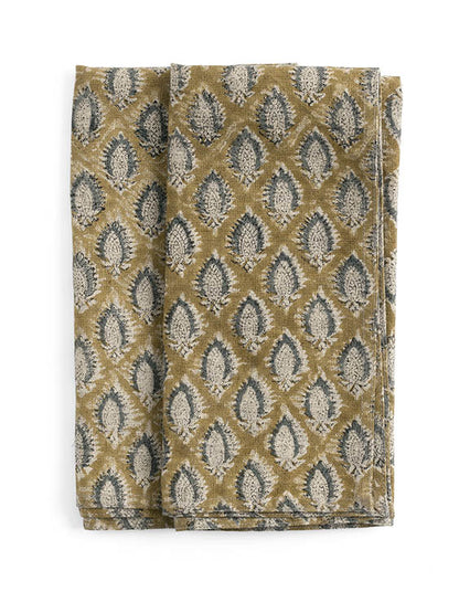 Linneservetter 2-pack - Cypress Parrot - Ochre