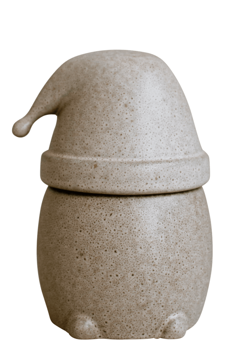 Eating Santa - Large - Beige