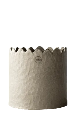 Kruka - Small - Flowery - Beige