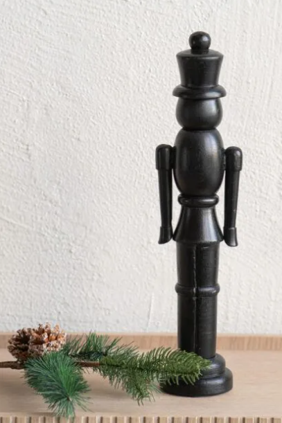 Nötknäppare - 40cm - Svart