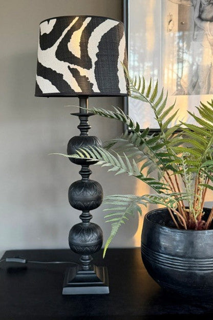 Lampfot 57cm - Flory - Svart