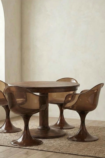 Stol - Gloss - Brun