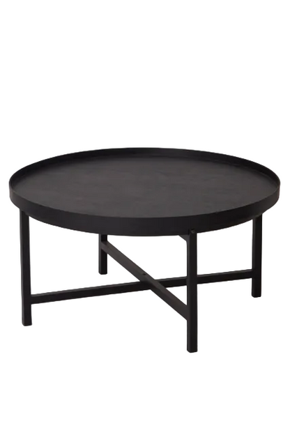 Soffbord Ø90cm - Jaboulet - Svart