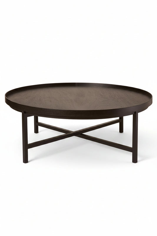 Soffbord Ø90cm - Jaboulet - Brun