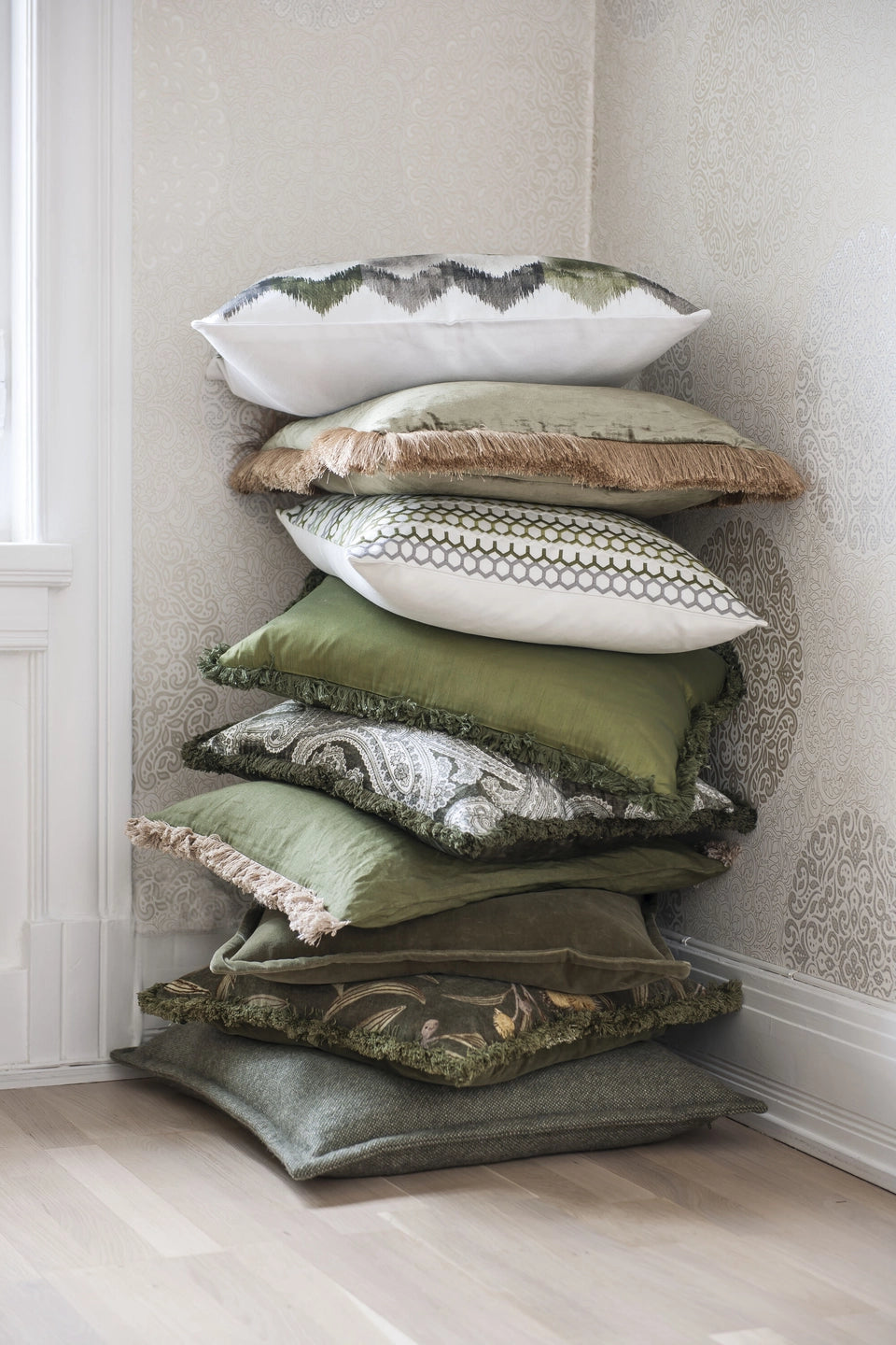 Kuddfodral 40x60cm - Messina - Leaf