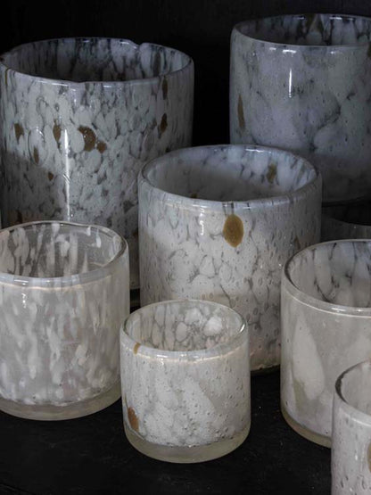 Ljuslykta 10cm - Nordic White
