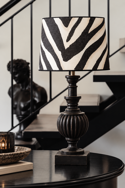 Lampfot 52cm - Louis - Antiksvart