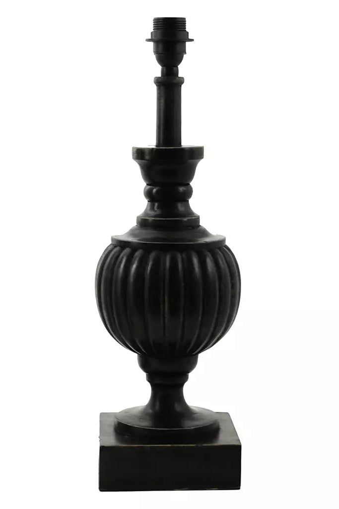Lampfot 52cm - Louis - Antiksvart