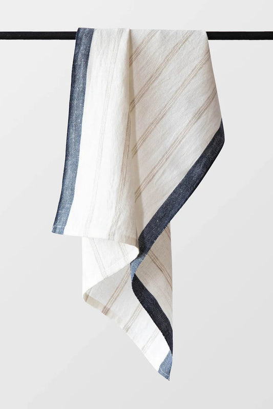 Kökshandduk 50x70cm - Maya - Natural Stripe