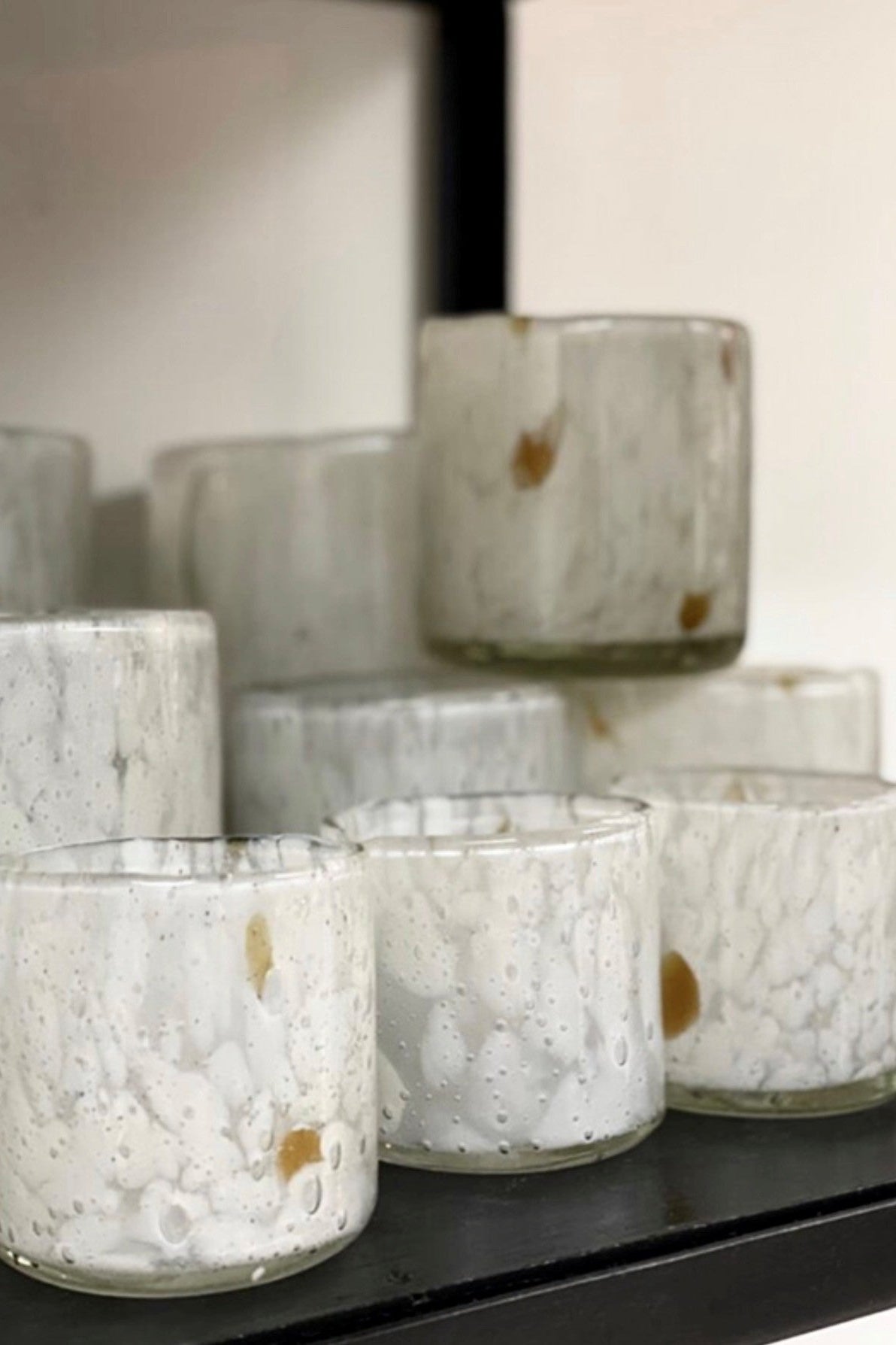 Lykta 8cm - Nordic White