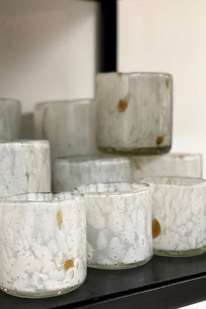 Ljuslykta 13cm - Nordic White